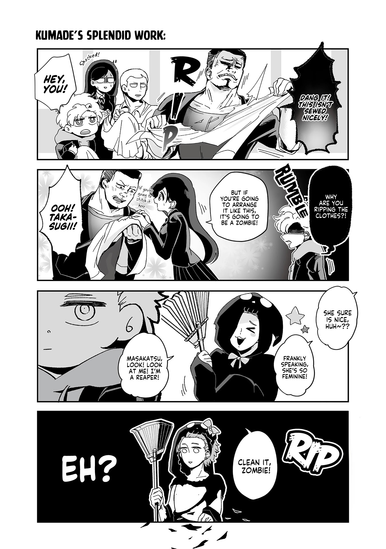 Takasugi’s Tiny Delinquent Hero Chapter 27 page 2 - Chapter 27: Kumade's Splendid Work
