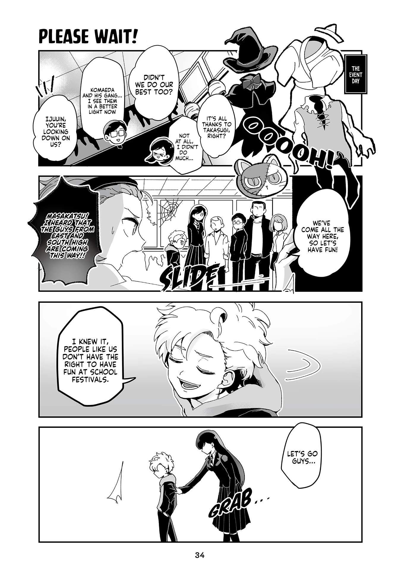 Takasugi’s Tiny Delinquent Hero Chapter 29 page 2 - Chapter 29: Please Wait!