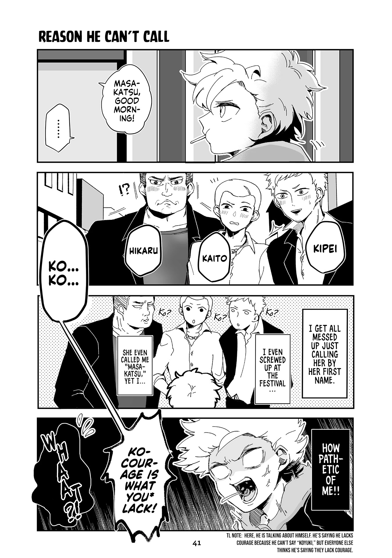 Takasugi’s Tiny Delinquent Hero Chapter 35 page 2 - Chapter 35: Reason He Can’t Call