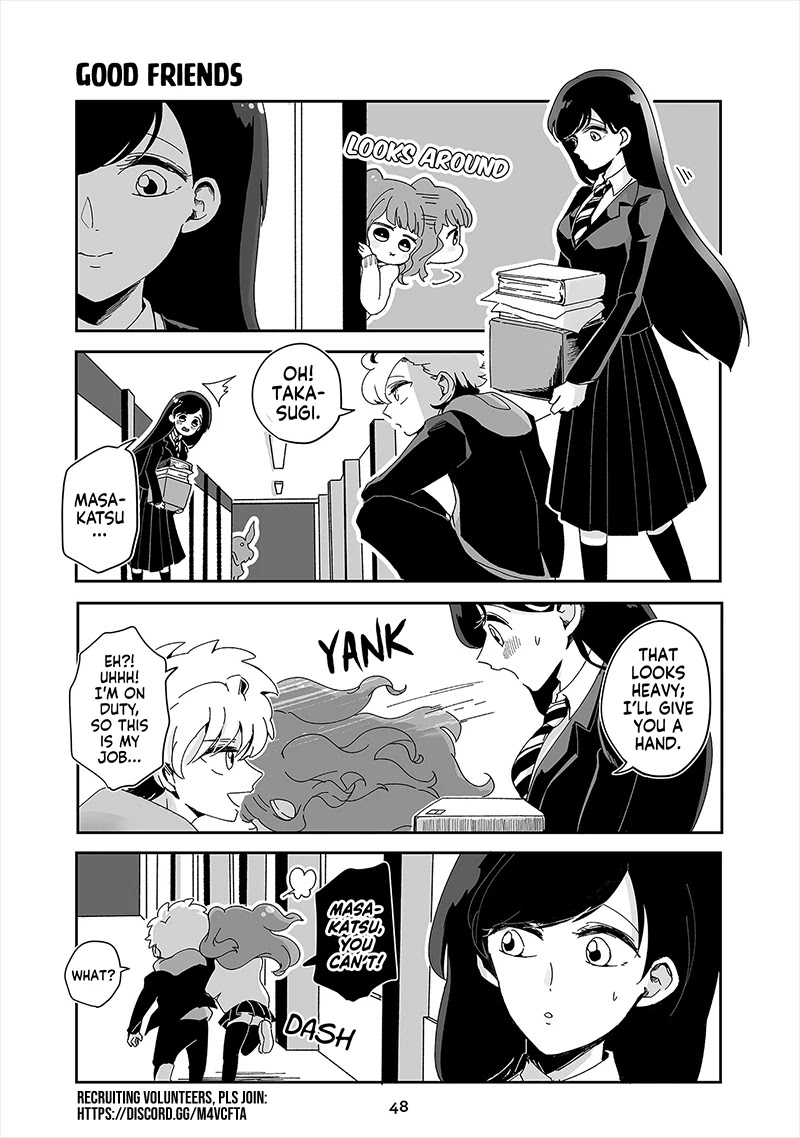 Takasugi’s Tiny Delinquent Hero Chapter 42 page 2 - Chapter 42: Good Friends