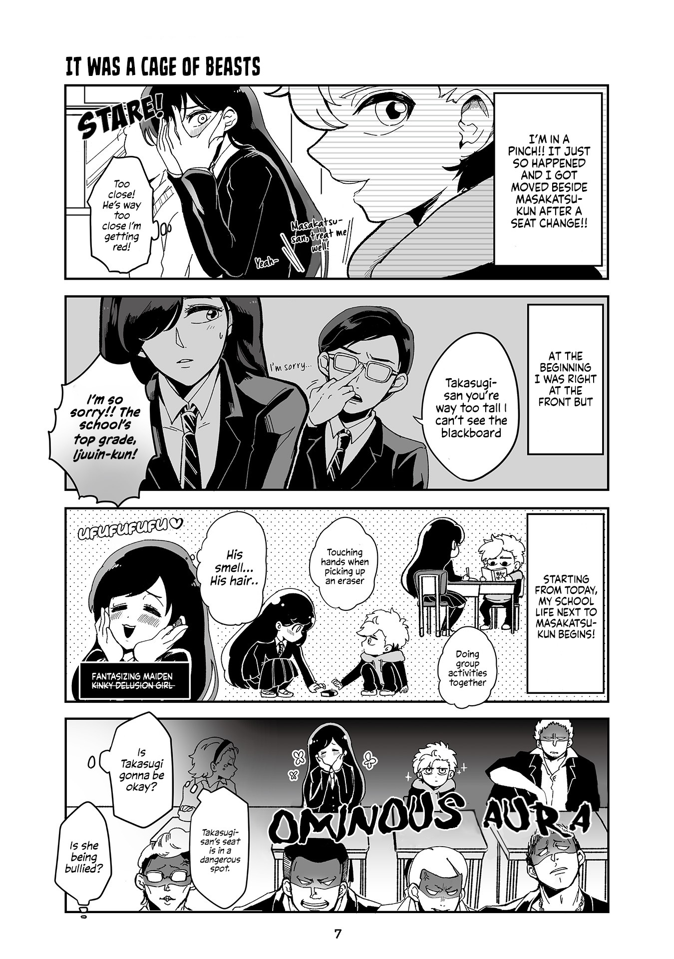 Takasugi’s Tiny Delinquent Hero Chapter 5 page 1 - Chapter 5: It was a cage of beasts