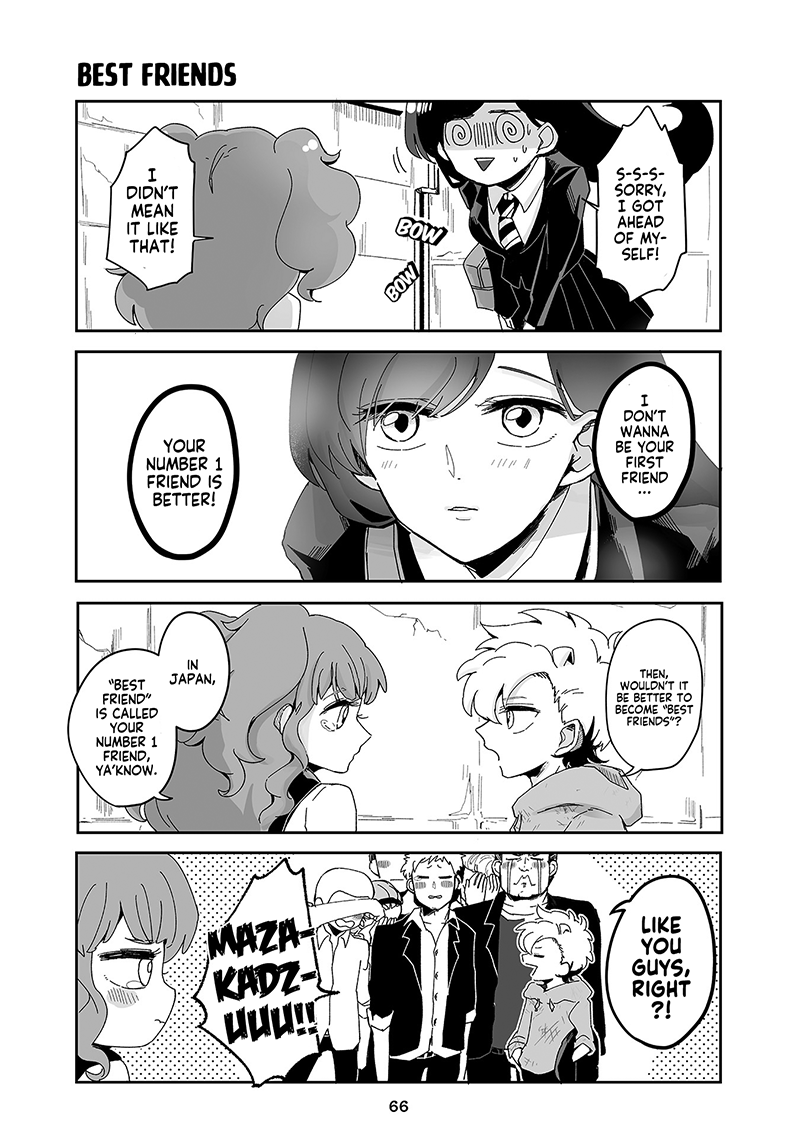 Takasugi’s Tiny Delinquent Hero Chapter 58 page 2 - Chapter 58: Best friends