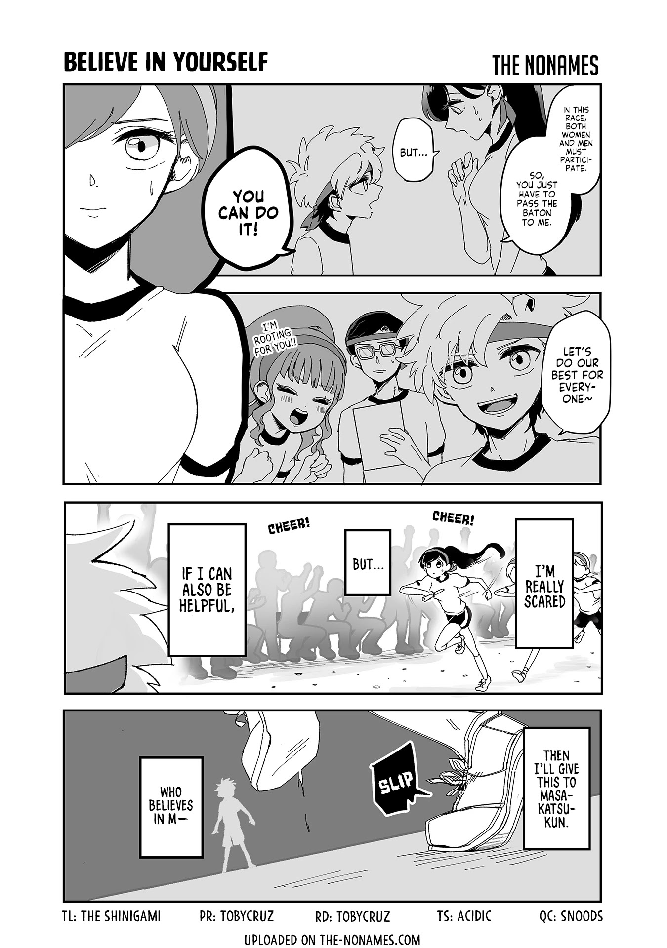 Takasugi’s Tiny Delinquent Hero Chapter 75 page 1 - Chapter 75: Believe in Yourself