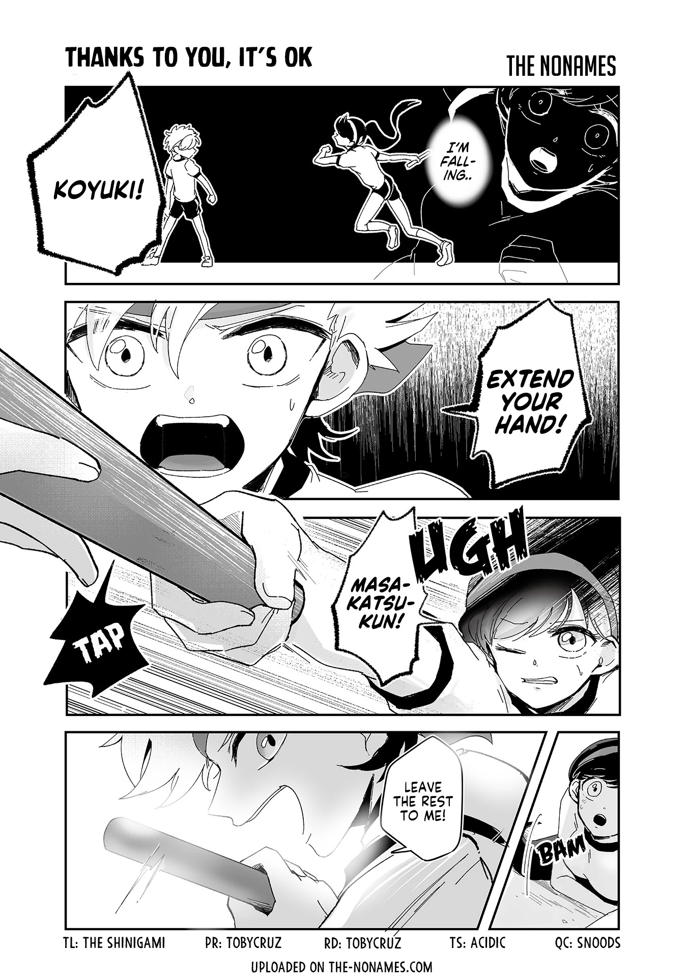 Takasugi’s Tiny Delinquent Hero Chapter 76 page 1 - Chapter 76: Thanks to You, It’s Ok