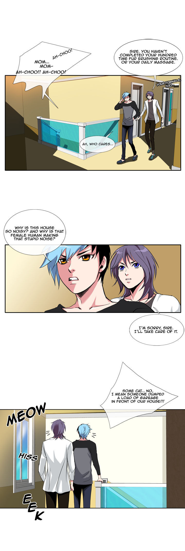 Take Care Of My Cat Chapter 2 page 7 - Chapter 2 : What's a School?