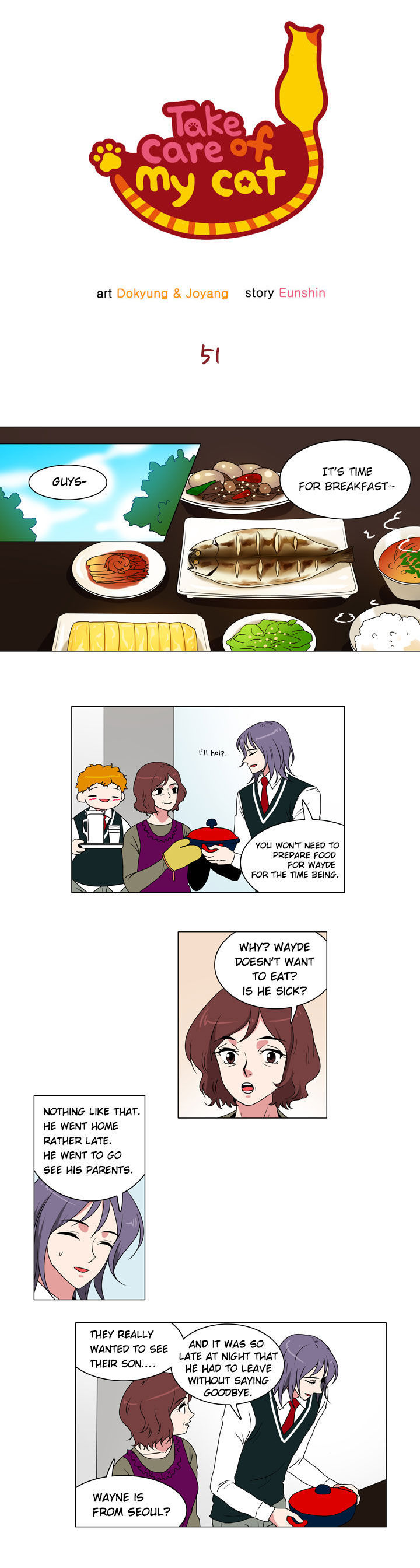 Take Care Of My Cat Chapter 51 page 1 - Chapter 51 : Tulio