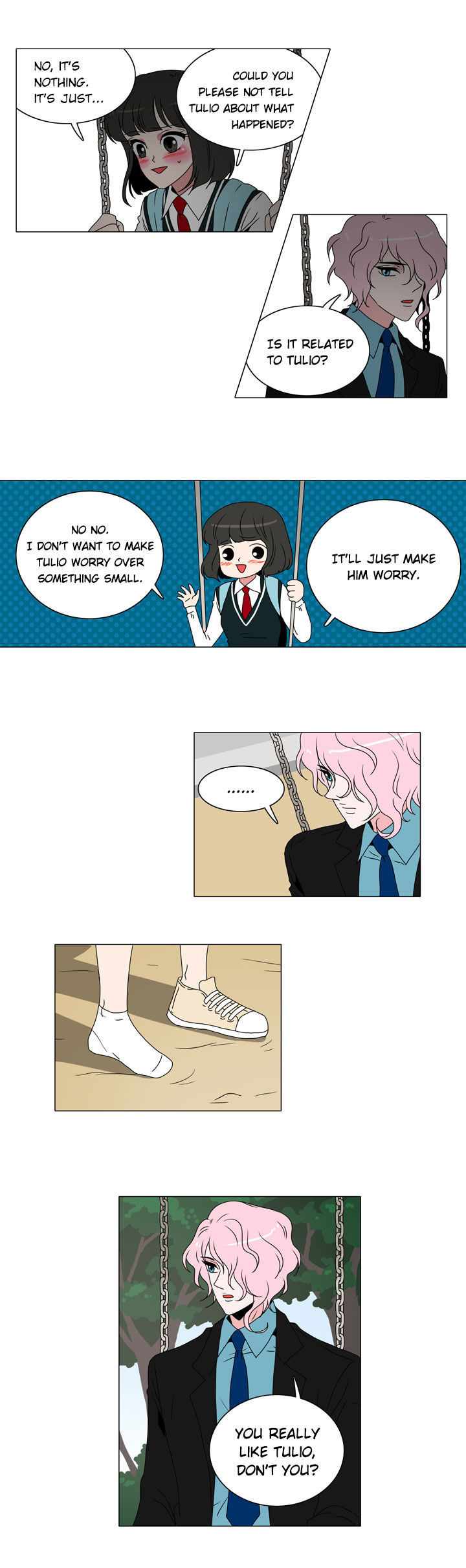 Take Care Of My Cat Chapter 53 page 16 - Chapter 53 : You Really Like Tulio, Don't You?