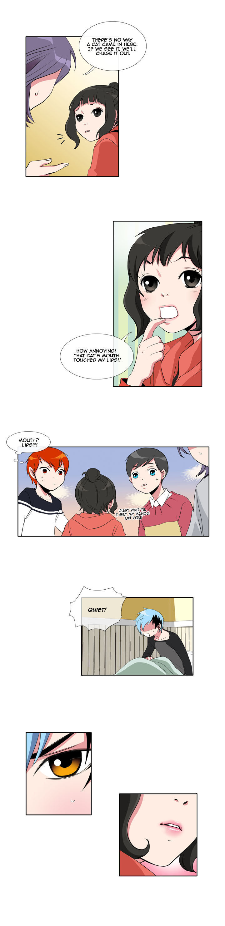 Take Care Of My Cat Chapter 7 page 8 - Chapter 7 : Catching something...
