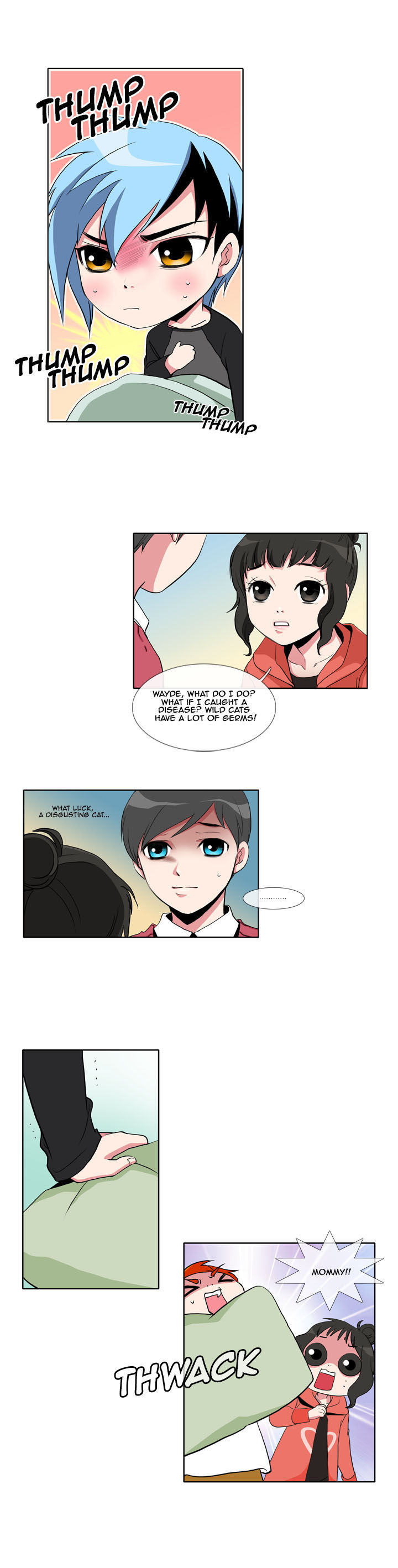 Take Care Of My Cat Chapter 7 page 9 - Chapter 7 : Catching something...