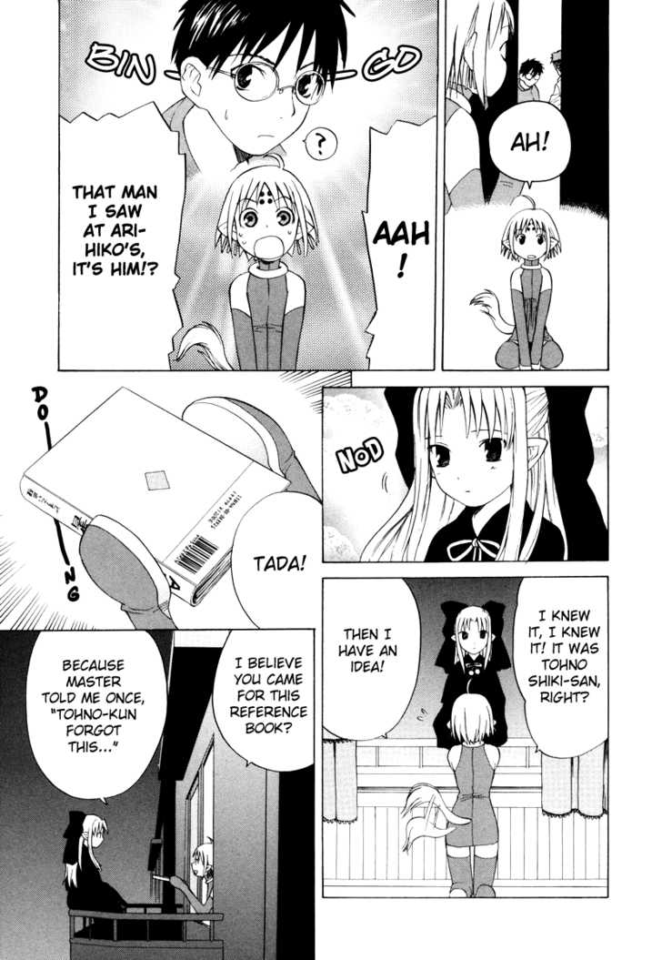 Take Moon Chapter 2.2 page 19 - Chapter 2 v2 : Pulse!! In a Storm of Females + Cat & Horse