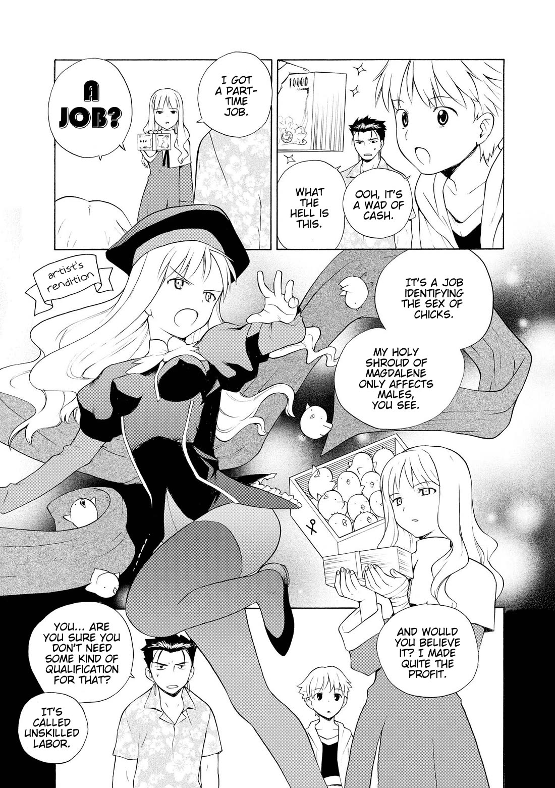 Take Moon Chapter 25 page 3 - Chapter 25: Radical★Caren-chan