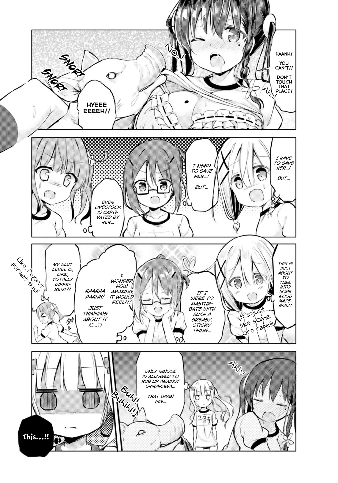 Take Off Your Clothes For Me! Chapter 10 page 11 - Chapter 10: Wan wan♪ Pyon Pyon♪ Buhihi♪ Ahyiii~♡