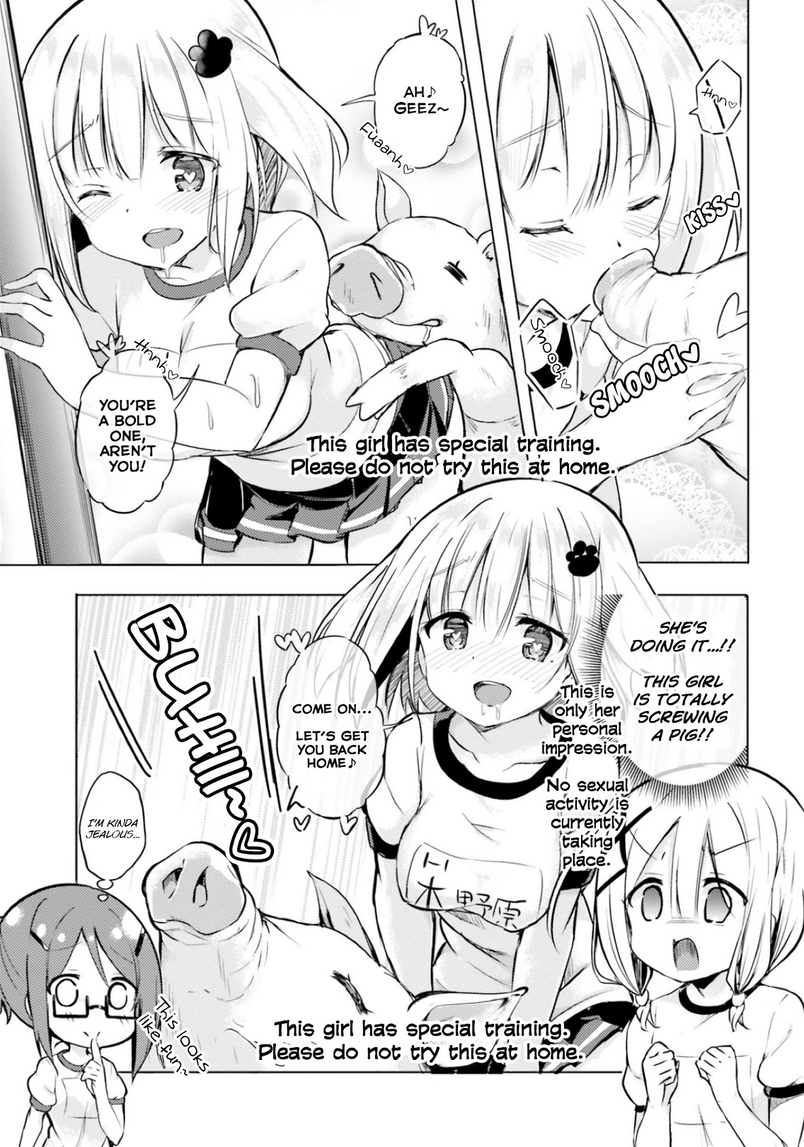Take Off Your Clothes For Me! Chapter 10 page 13 - Chapter 10: Wan wan♪ Pyon Pyon♪ Buhihi♪ Ahyiii~♡