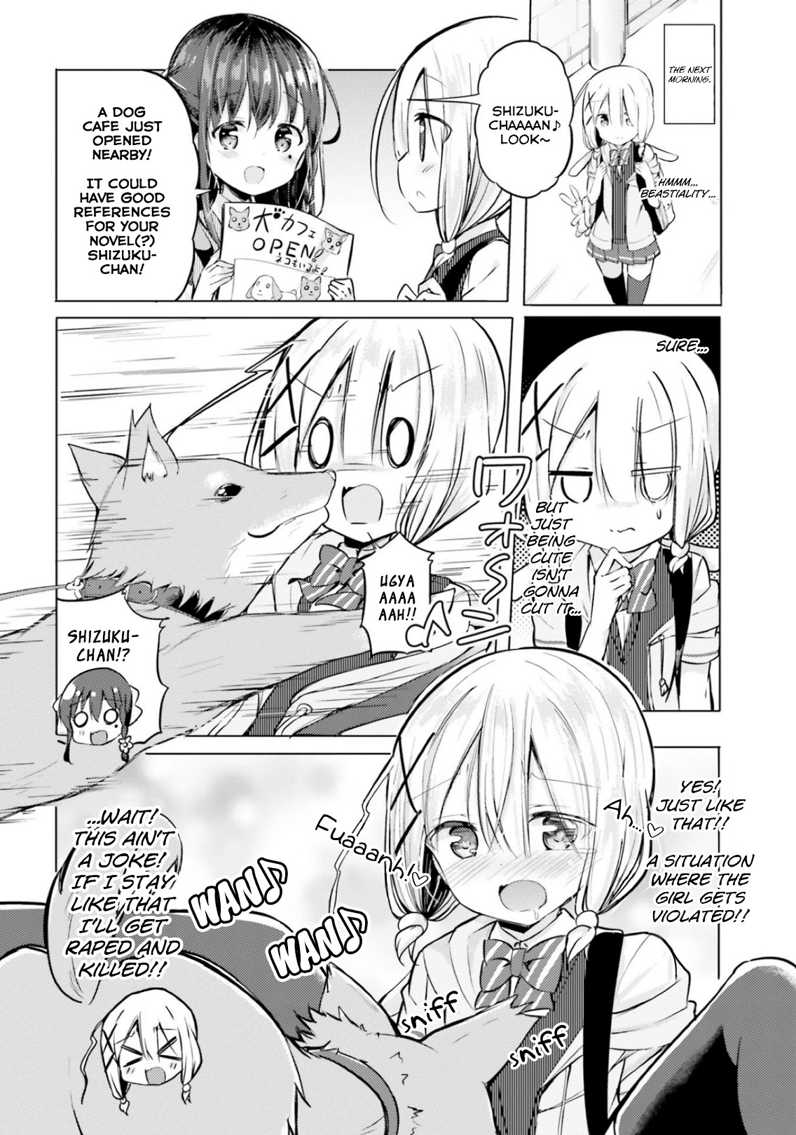 Take Off Your Clothes For Me! Chapter 10 page 4 - Chapter 10: Wan wan♪ Pyon Pyon♪ Buhihi♪ Ahyiii~♡