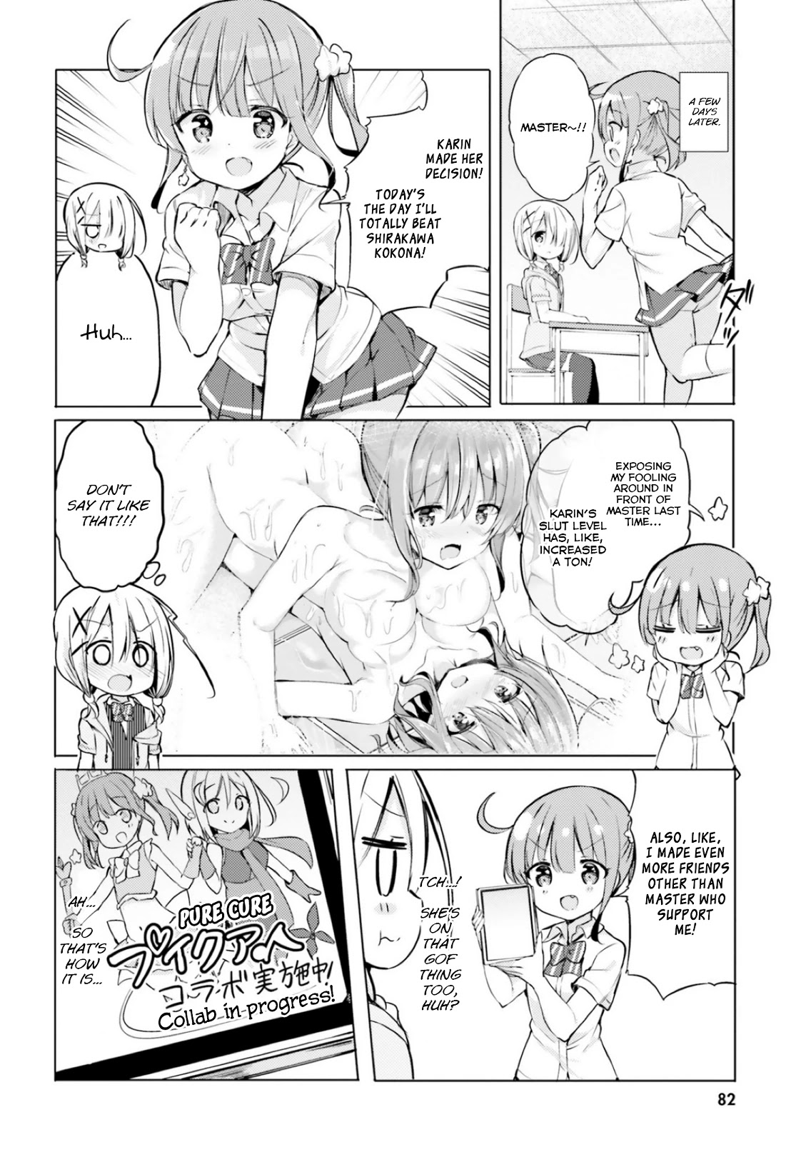 Take Off Your Clothes For Me! Chapter 11 page 4 - Chapter 11: Fateful Showdown! Virgin Slut VS Clueless Slut! Sluts are pretty cool~♪