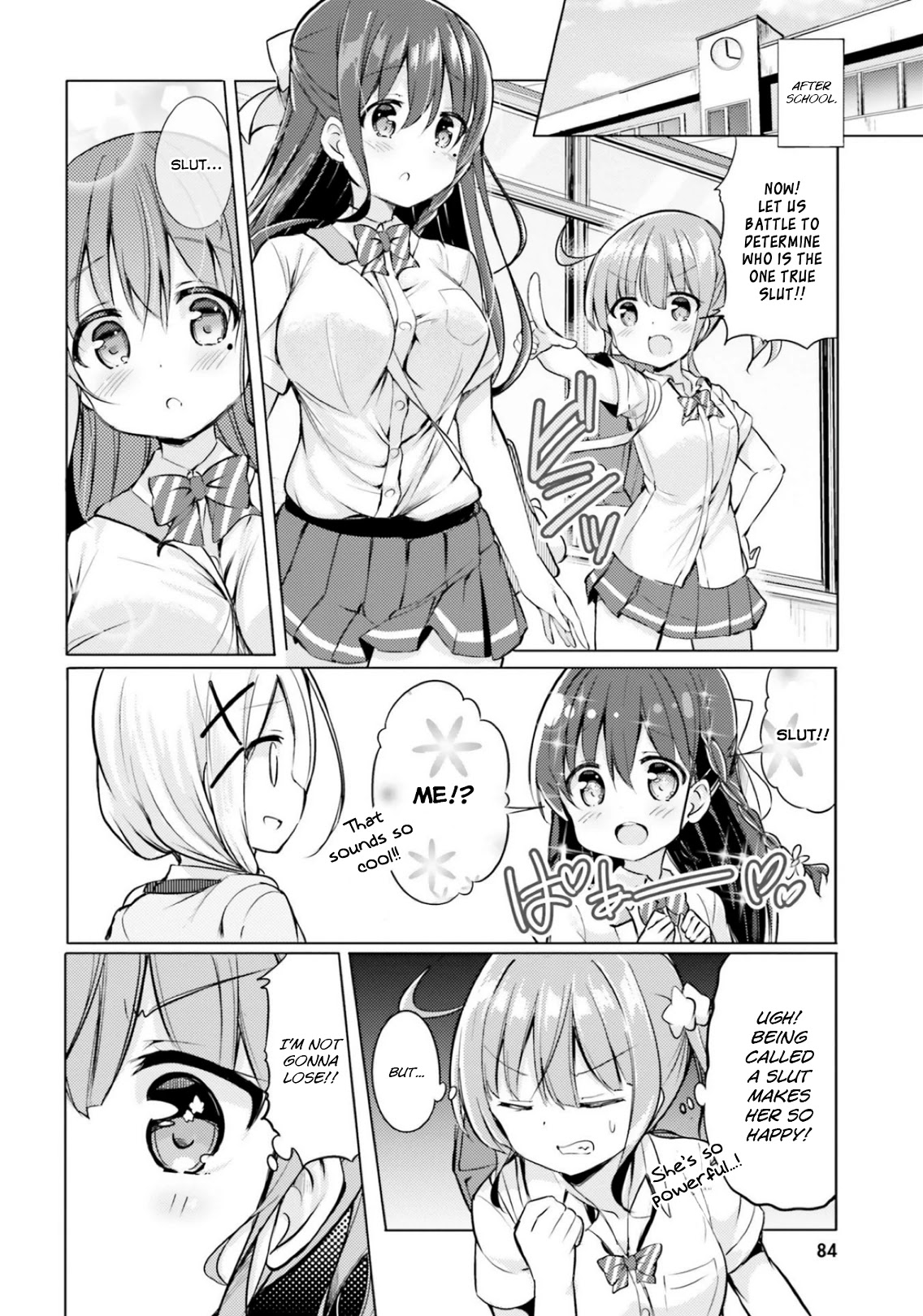 Take Off Your Clothes For Me! Chapter 11 page 6 - Chapter 11: Fateful Showdown! Virgin Slut VS Clueless Slut! Sluts are pretty cool~♪