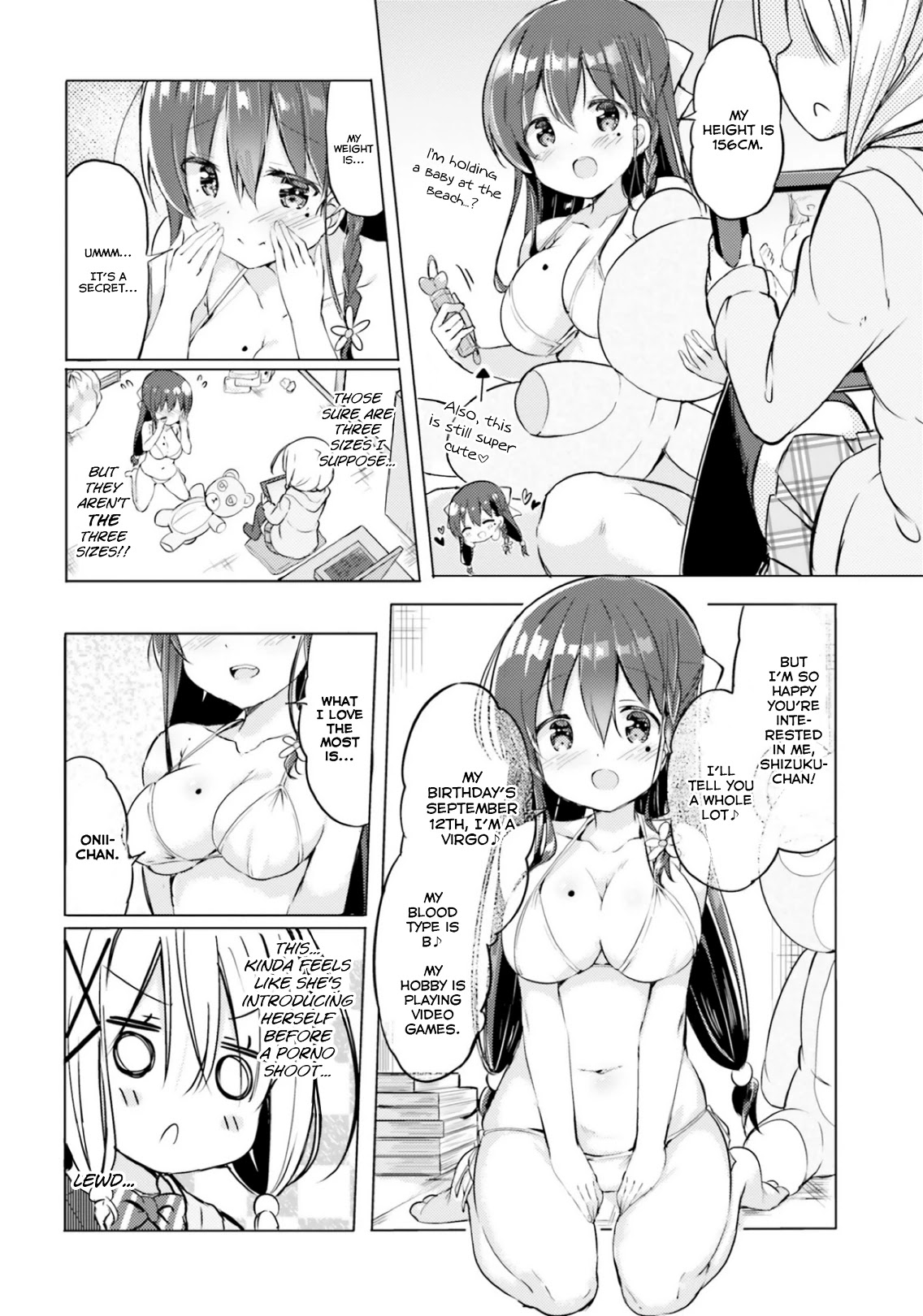 Take Off Your Clothes For Me! Chapter 6.5 page 2 - Chapter 6.5: Kokona's secret body measurements