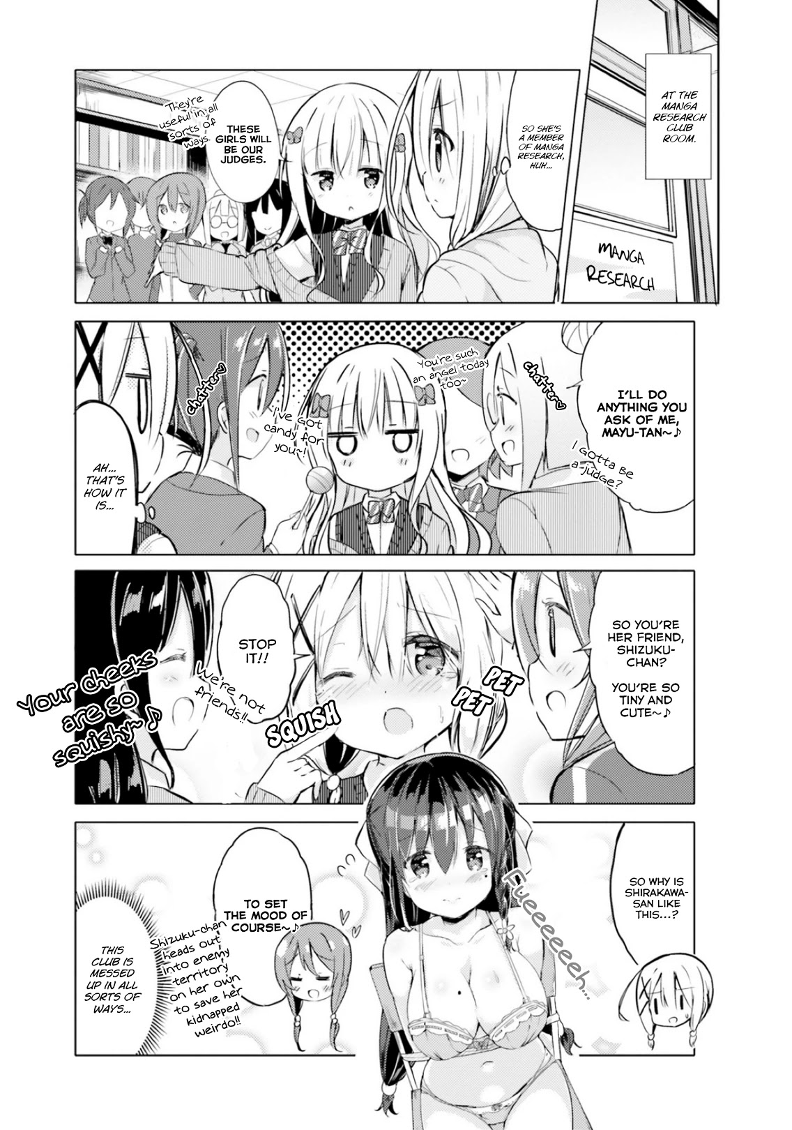Take Off Your Clothes For Me! Chapter 6 page 11 - Chapter 6: The battle at the top! Loli VS Loli(?) I've already graduated from a randoseru 3 years ago!!