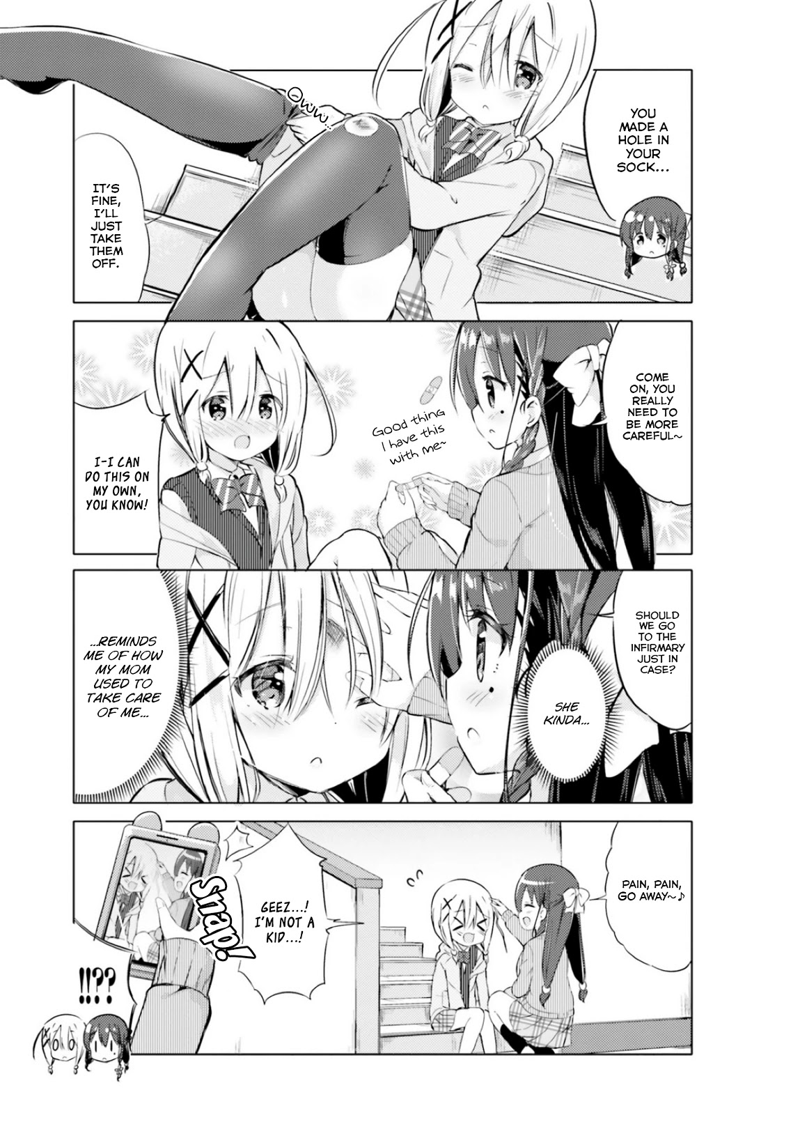 Take Off Your Clothes For Me! Chapter 6 page 3 - Chapter 6: The battle at the top! Loli VS Loli(?) I've already graduated from a randoseru 3 years ago!!