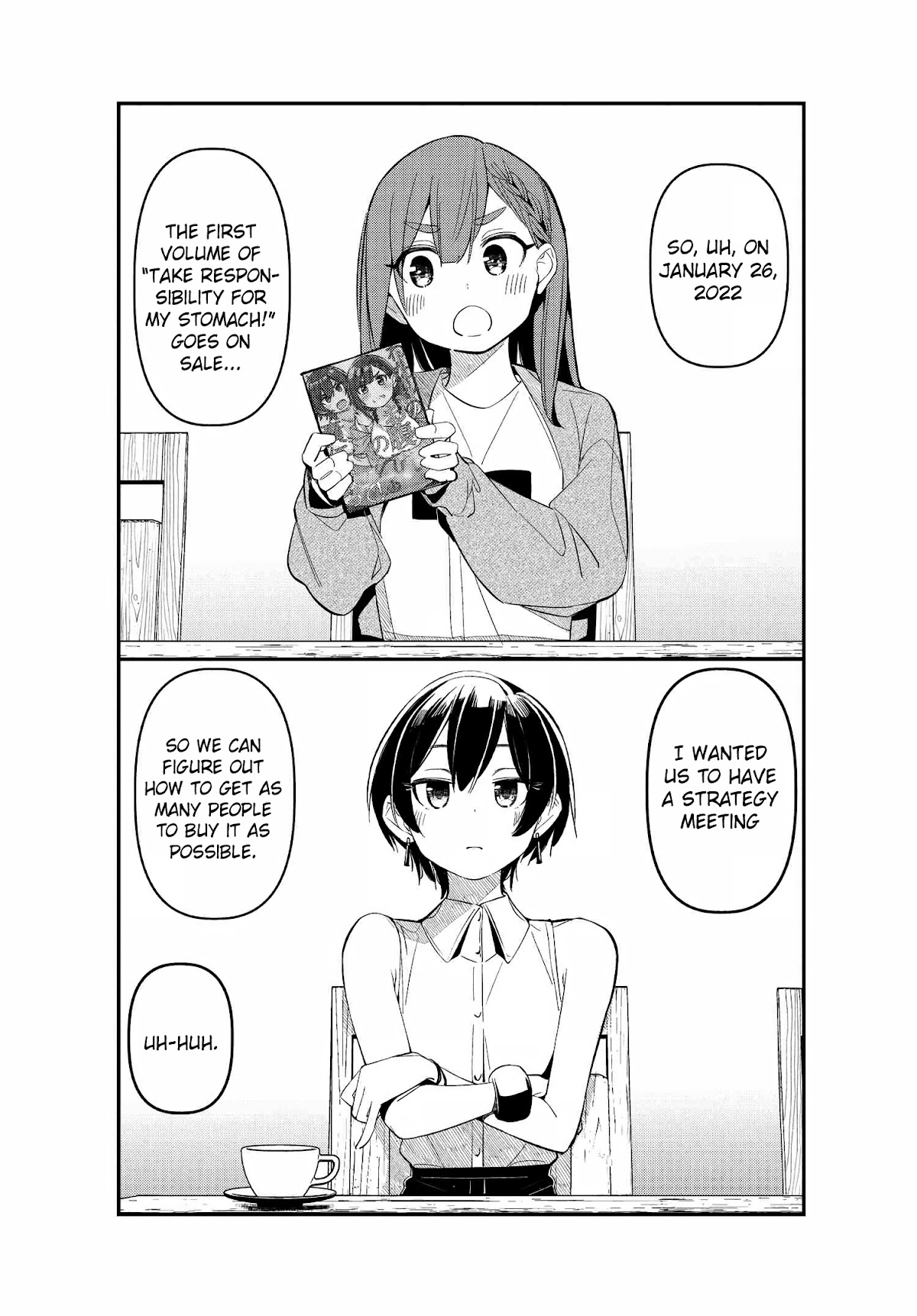 Take Responsibility For My Stomach! Chapter 6.5 page 1 - Chapter 6.5: Vol 1 Promo