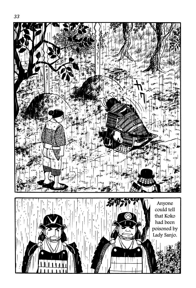 Takeda Shingen (YOKOYAMA Mitsuteru) Chapter 10 page 36 - Chapter 10: Koko's Tragedy