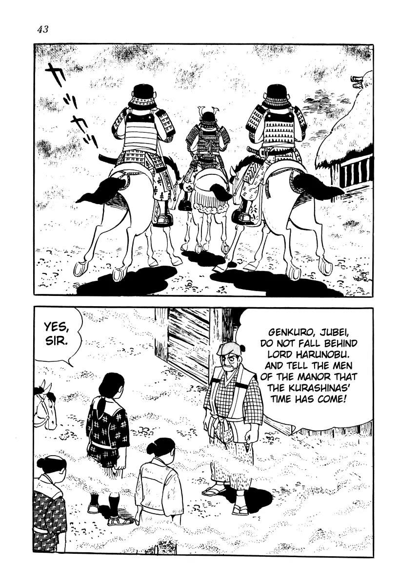 Takeda Shingen (YOKOYAMA Mitsuteru) Chapter 11 page 9 - Chapter 11: Harunobu's Scheme