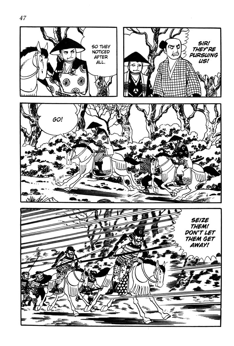 Takeda Shingen (YOKOYAMA Mitsuteru) Chapter 20 page 25 - Chapter 20: Break Through Enemy Lines