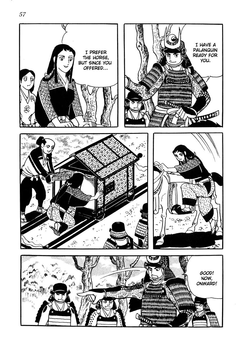 Takeda Shingen (YOKOYAMA Mitsuteru) Chapter 20 page 35 - Chapter 20: Break Through Enemy Lines