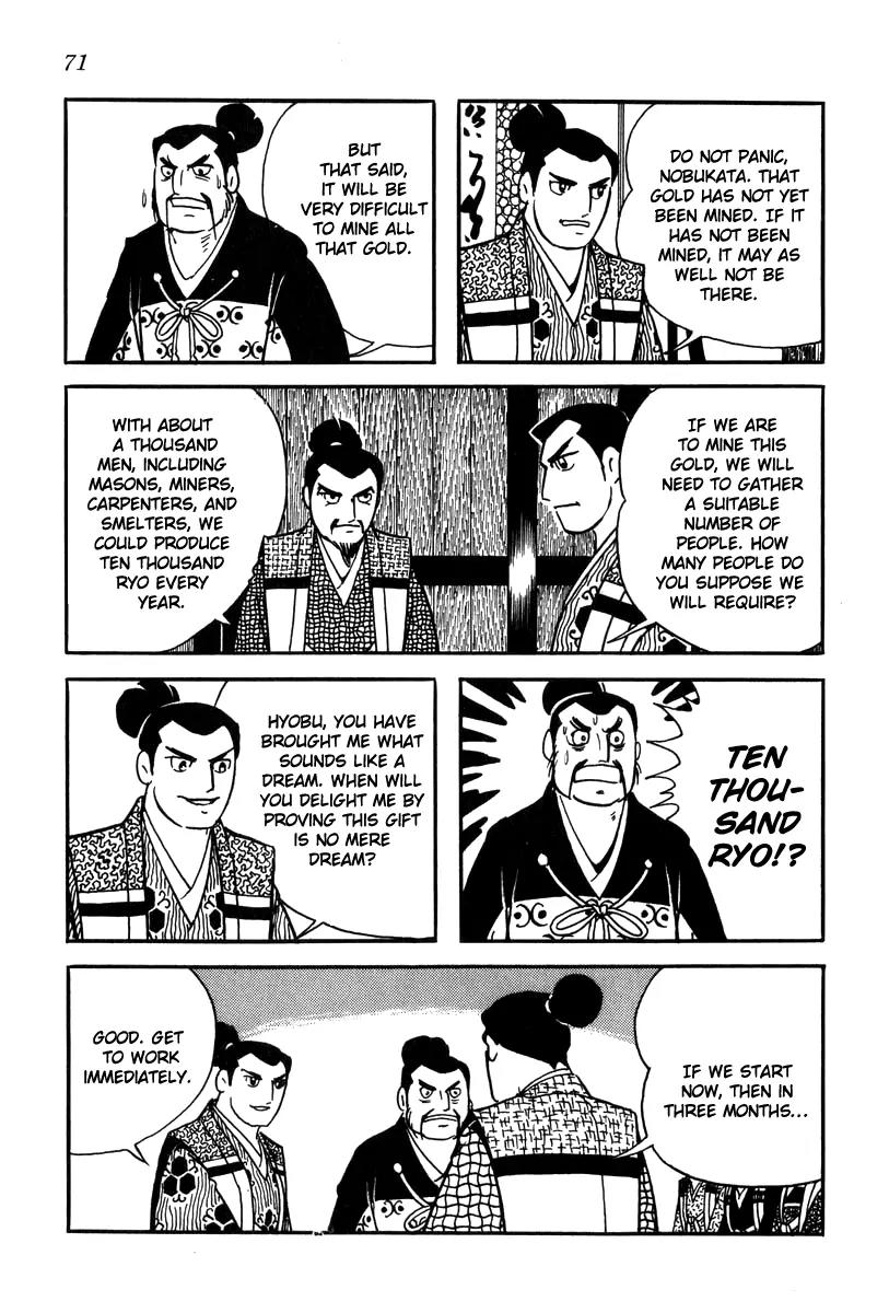 Takeda Shingen (YOKOYAMA Mitsuteru) Chapter 21 page 13 - Chapter 21: Love Triangle for the Third Daughter