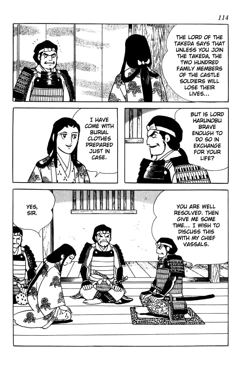 Takeda Shingen (YOKOYAMA Mitsuteru) Chapter 22 page 22 - Chapter 22: The Female Truce Bearer