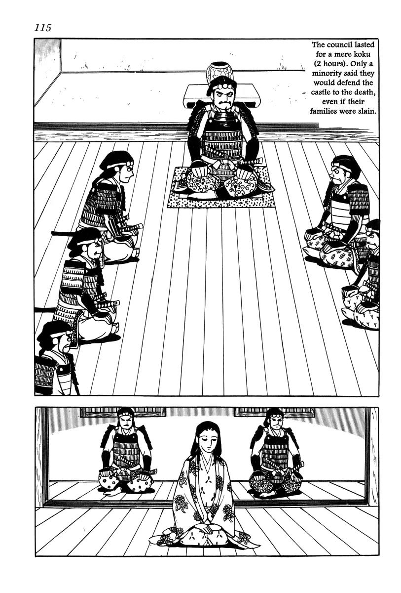 Takeda Shingen (YOKOYAMA Mitsuteru) Chapter 22 page 23 - Chapter 22: The Female Truce Bearer