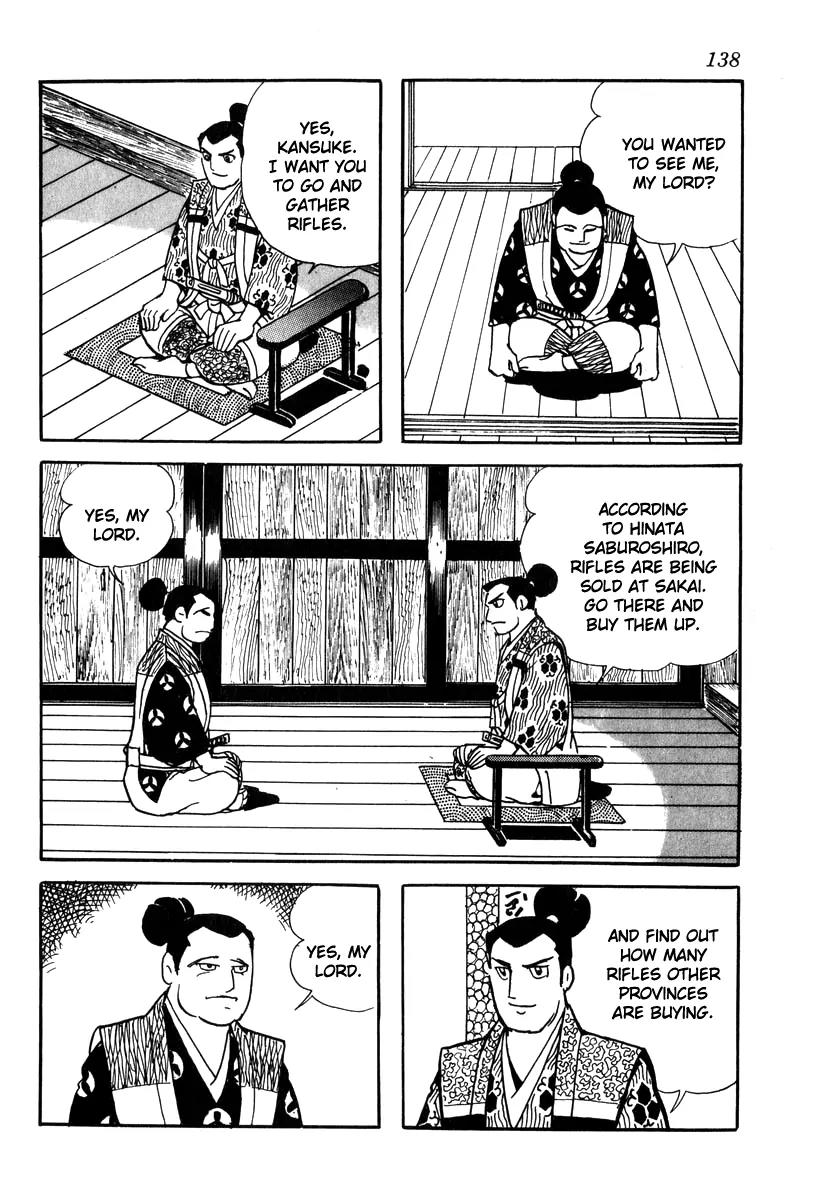 Takeda Shingen (YOKOYAMA Mitsuteru) Chapter 23 page 10 - Chapter 23: Guns and a Slight Fever