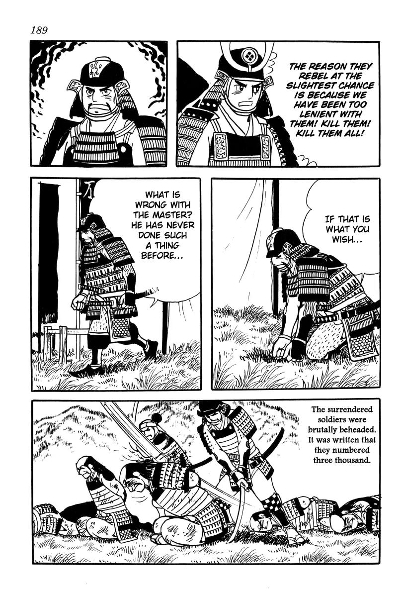 Takeda Shingen (YOKOYAMA Mitsuteru) Chapter 25 page 17 - Chapter 25: Three Thousand Severed Heads