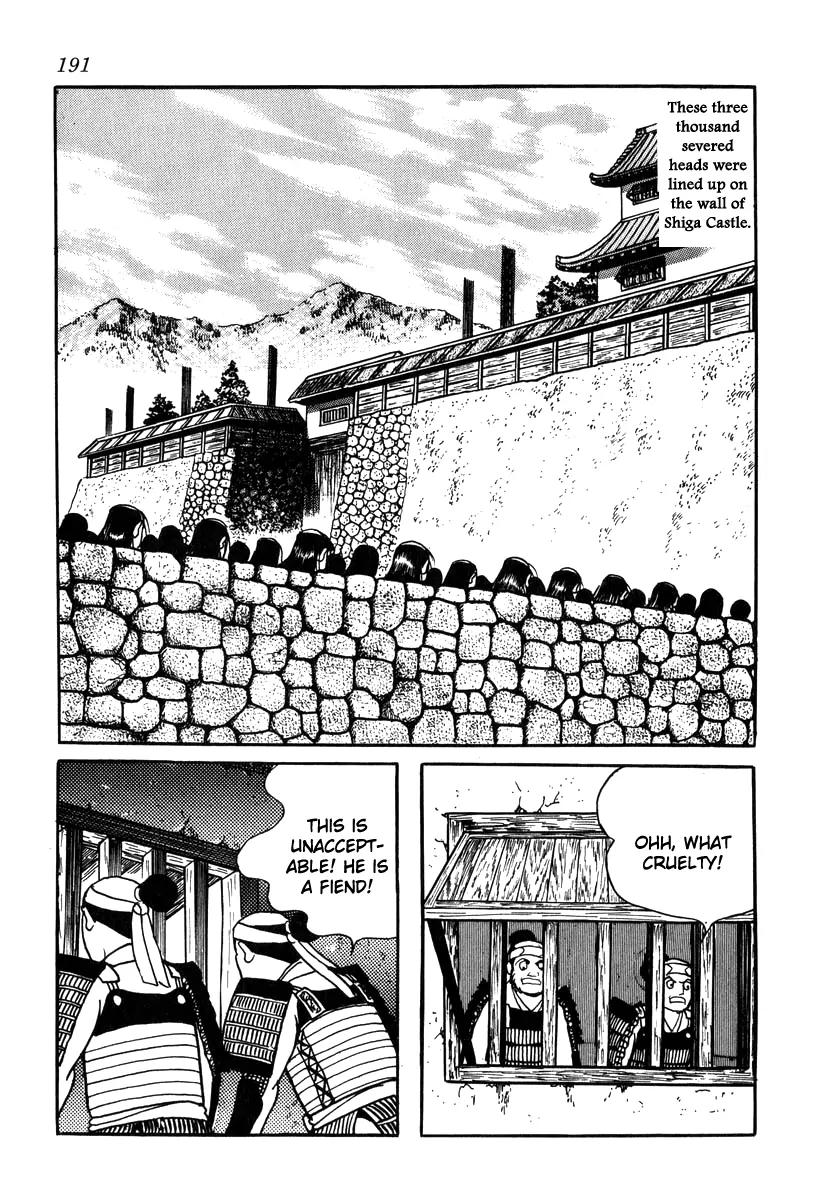 Takeda Shingen (YOKOYAMA Mitsuteru) Chapter 25 page 19 - Chapter 25: Three Thousand Severed Heads