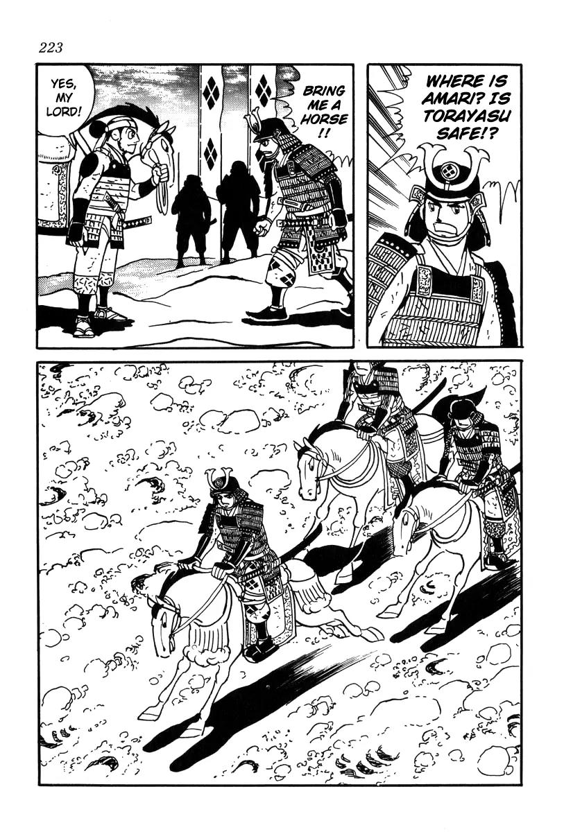 Takeda Shingen (YOKOYAMA Mitsuteru) Chapter 26 page 27 - Chapter 26: The Cornerstone Passes