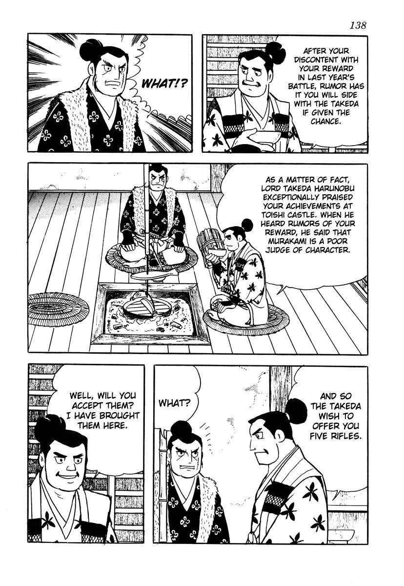 Takeda Shingen (YOKOYAMA Mitsuteru) Chapter 31 page 14 - Chapter 31: Rifles of Doubt