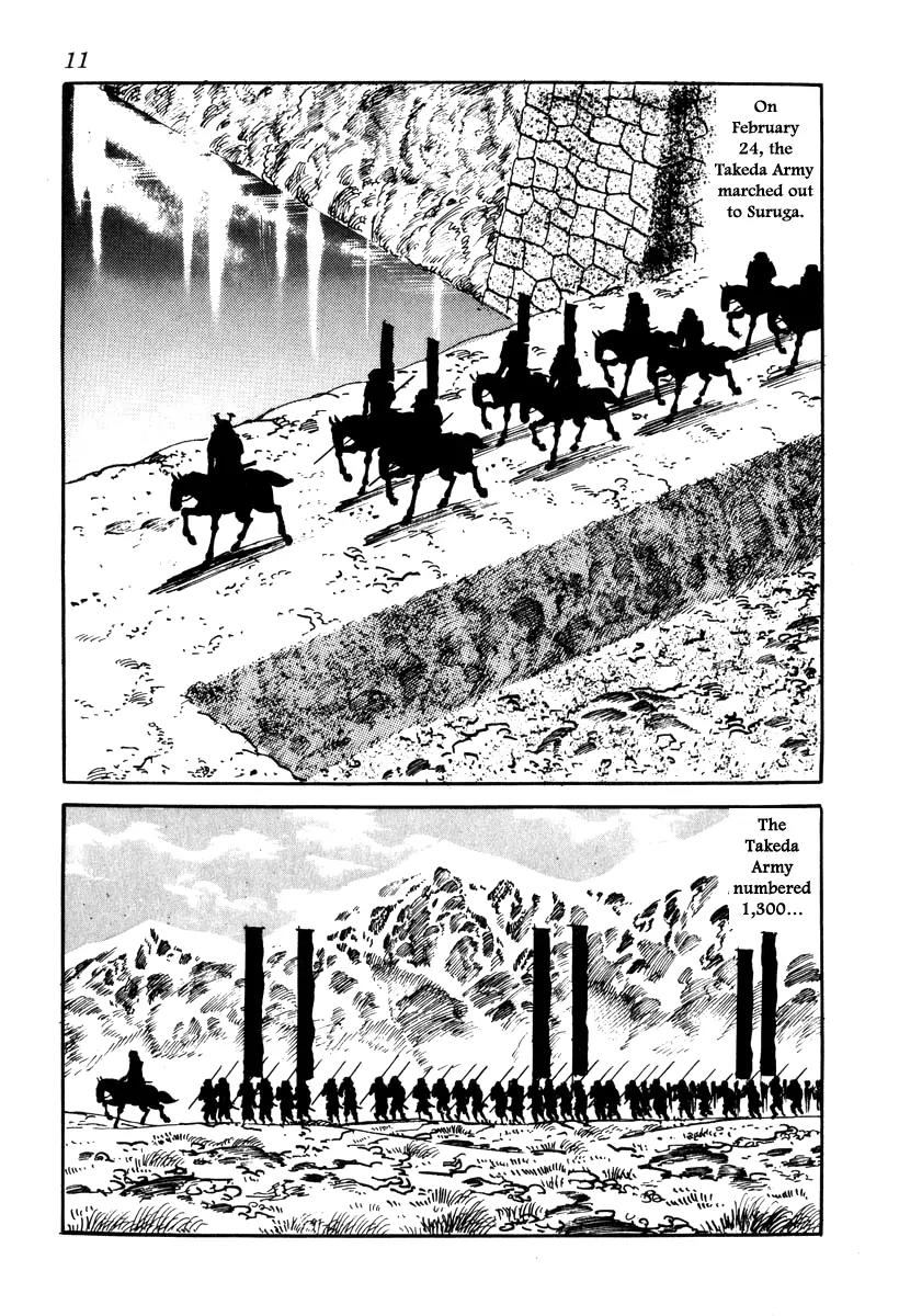 Takeda Shingen (YOKOYAMA Mitsuteru) Chapter 36 page 14 - Chapter 36: March on Suruga