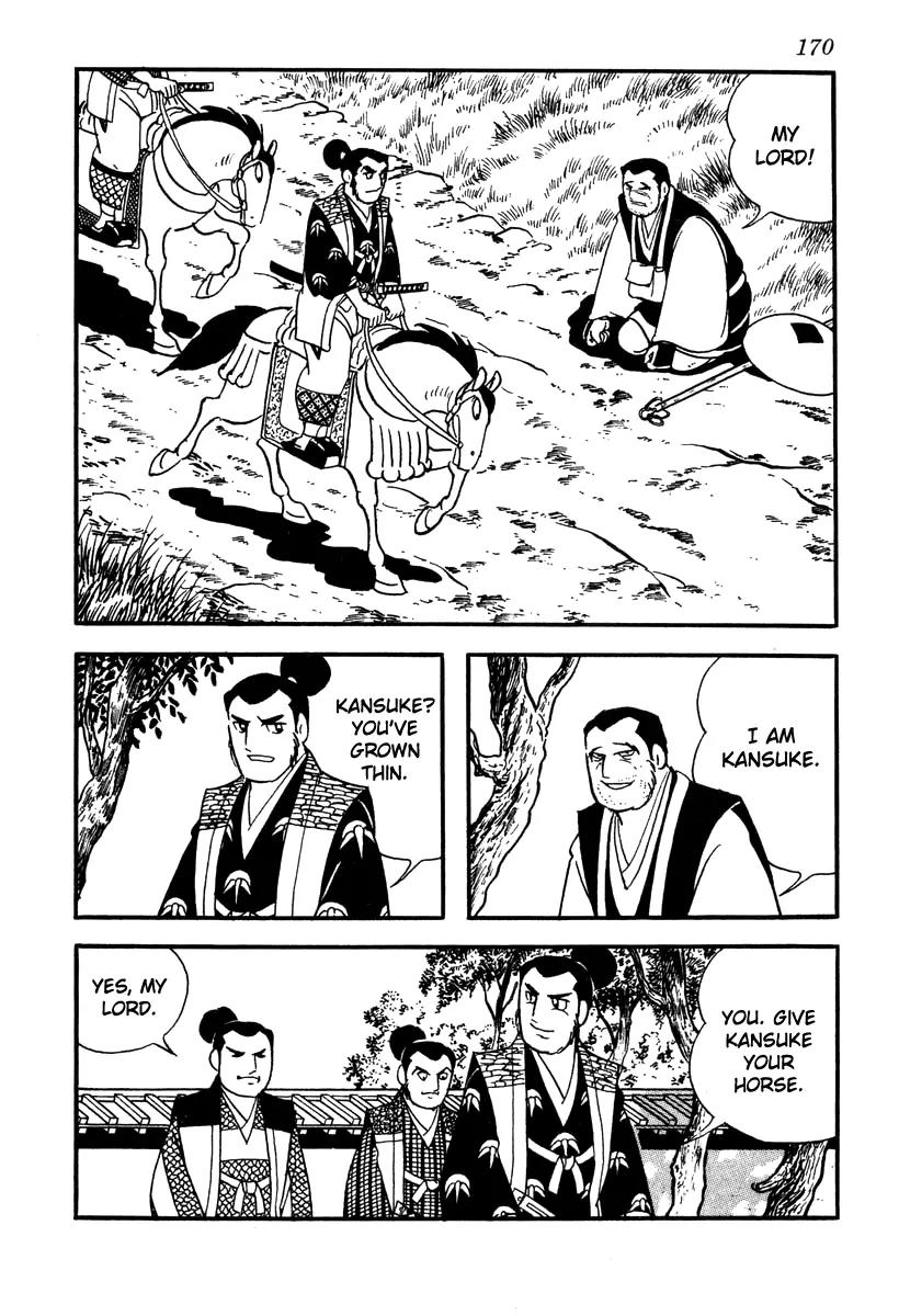 Takeda Shingen (YOKOYAMA Mitsuteru) Chapter 42 page 10 - Chapter 42: The "Wavering in the Wicked Wind" Question