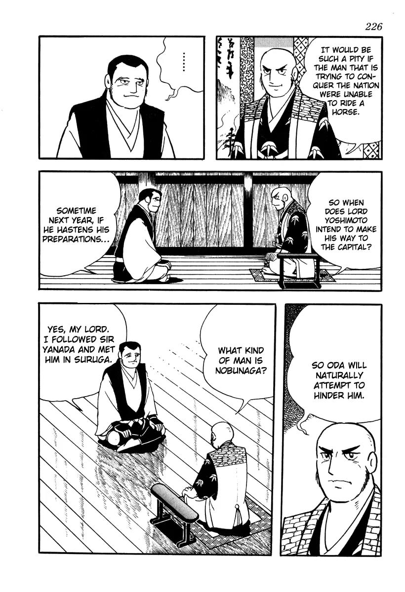 Takeda Shingen (YOKOYAMA Mitsuteru) Chapter 44 page 24 - Chapter 44: Harunobu Shaves His Hair