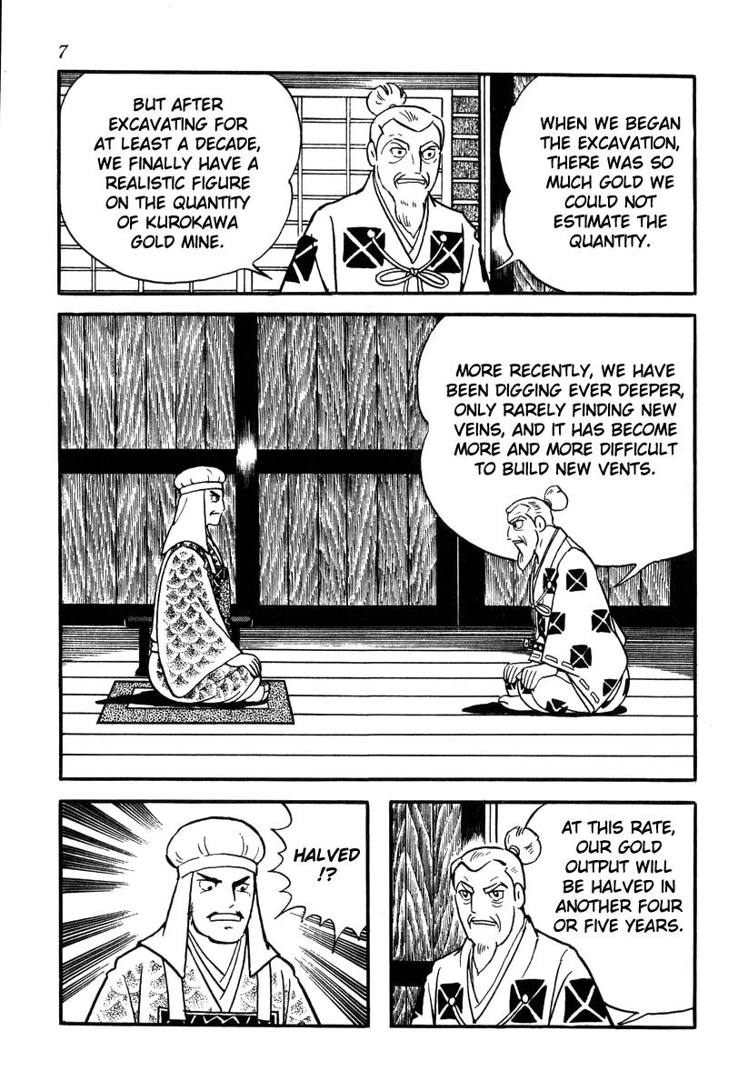 Takeda Shingen (YOKOYAMA Mitsuteru) Chapter 45 page 10 - Chapter 45: Gold Mines and the Sea