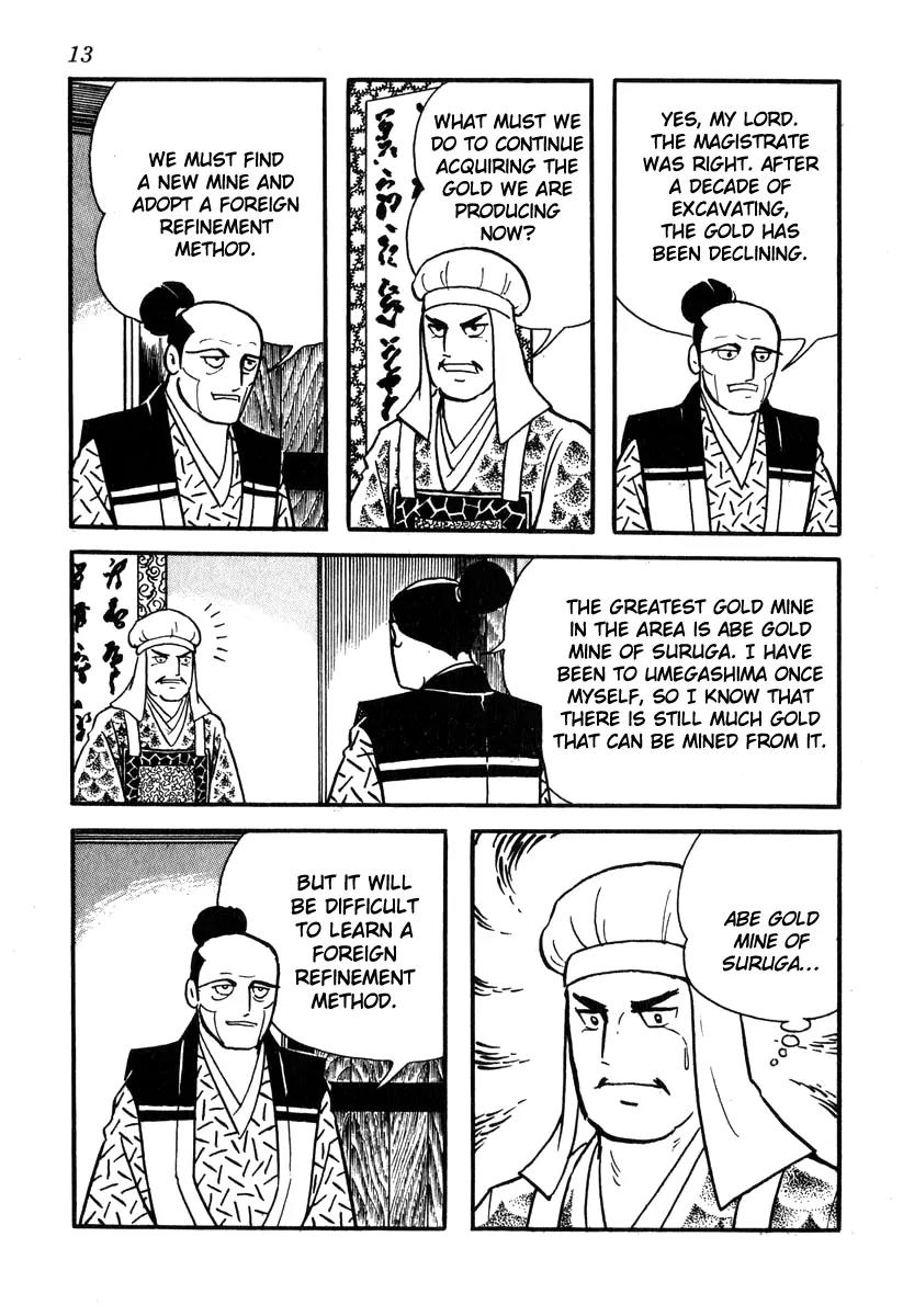 Takeda Shingen (YOKOYAMA Mitsuteru) Chapter 45 page 16 - Chapter 45: Gold Mines and the Sea