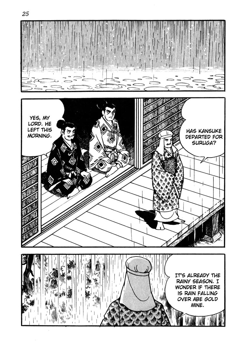 Takeda Shingen (YOKOYAMA Mitsuteru) Chapter 45 page 28 - Chapter 45: Gold Mines and the Sea