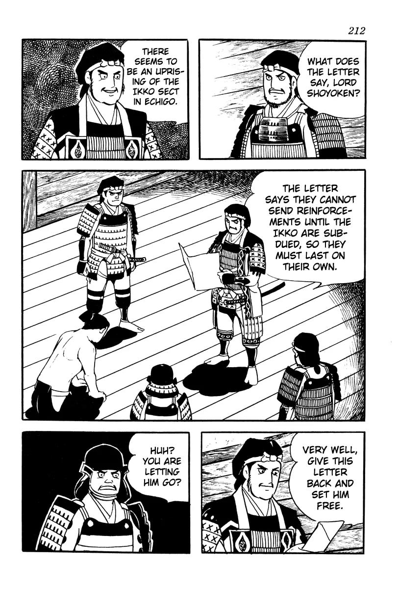 Takeda Shingen (YOKOYAMA Mitsuteru) Chapter 62 page 10 - Chapter 62: Siege of Minowa