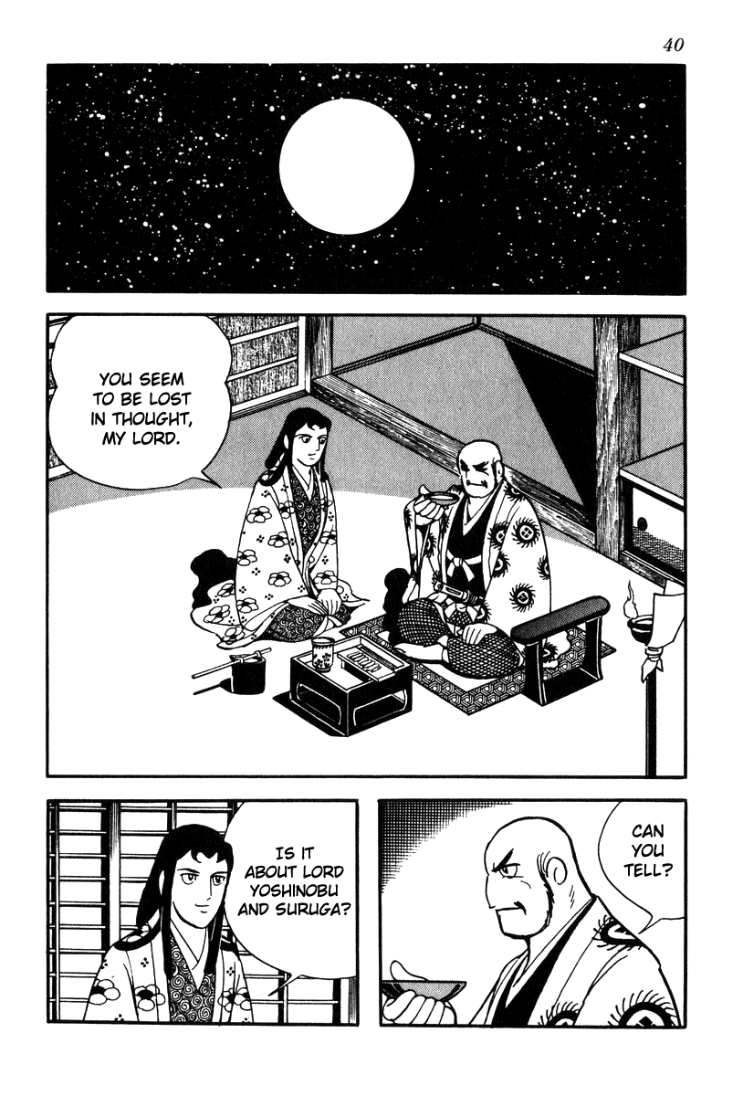 Takeda Shingen (YOKOYAMA Mitsuteru) Chapter 64 page 10 - Chapter 64: Yoshinobu's Plot