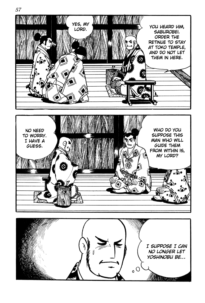 Takeda Shingen (YOKOYAMA Mitsuteru) Chapter 64 page 27 - Chapter 64: Yoshinobu's Plot