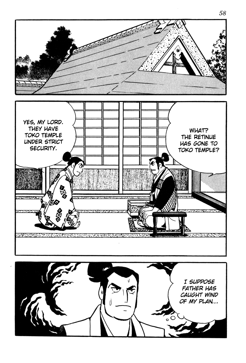 Takeda Shingen (YOKOYAMA Mitsuteru) Chapter 64 page 28 - Chapter 64: Yoshinobu's Plot