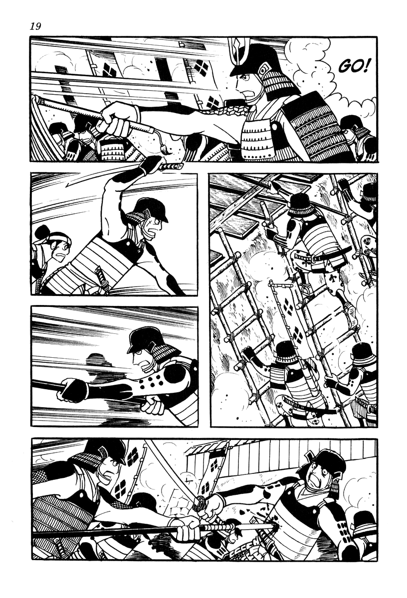 Takeda Shingen (YOKOYAMA Mitsuteru) Chapter 71 page 22 - Chapter 71: Sunpu Castle Falls
