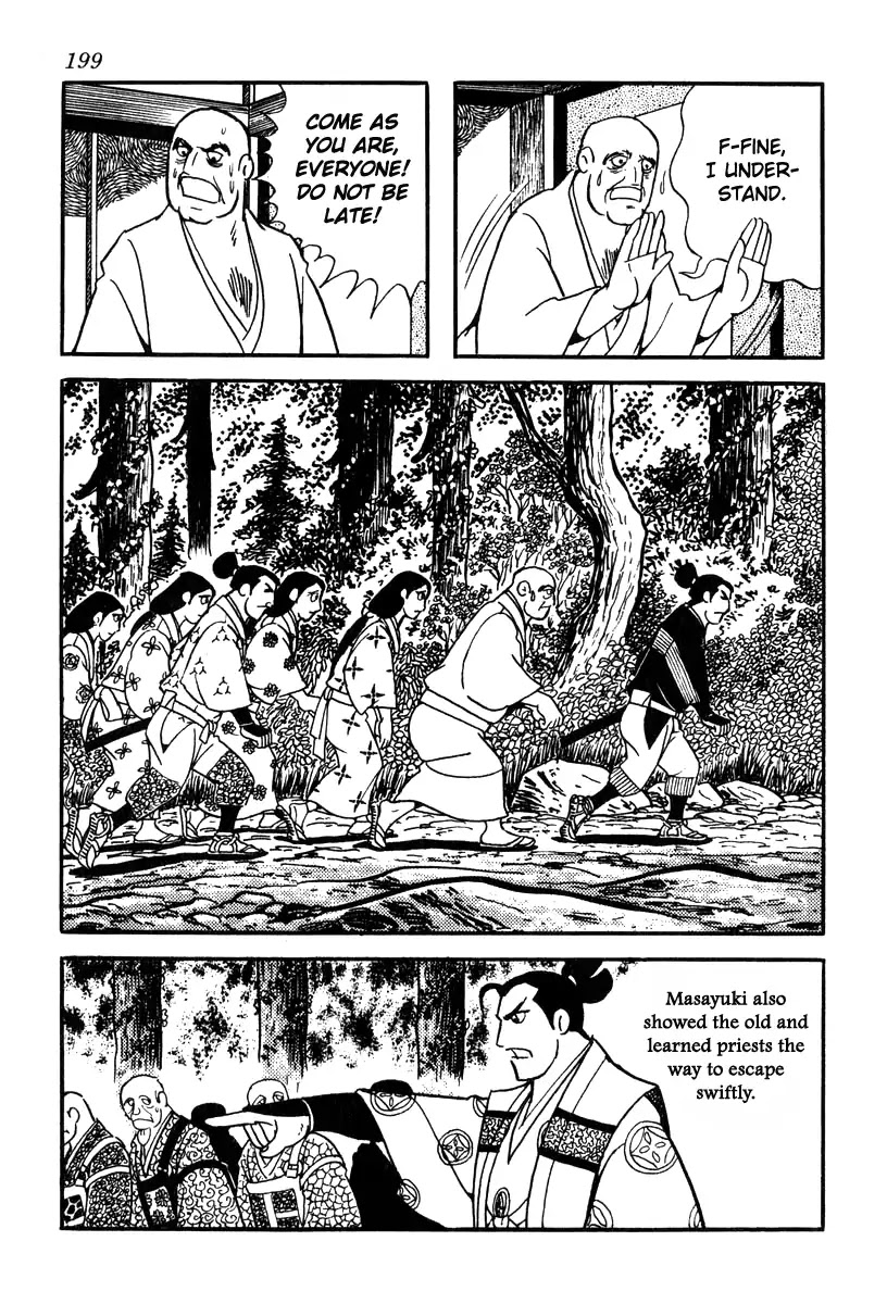 Takeda Shingen (YOKOYAMA Mitsuteru) Chapter 78 page 15 - Chapter 78: The Ruination of Mt. Ei