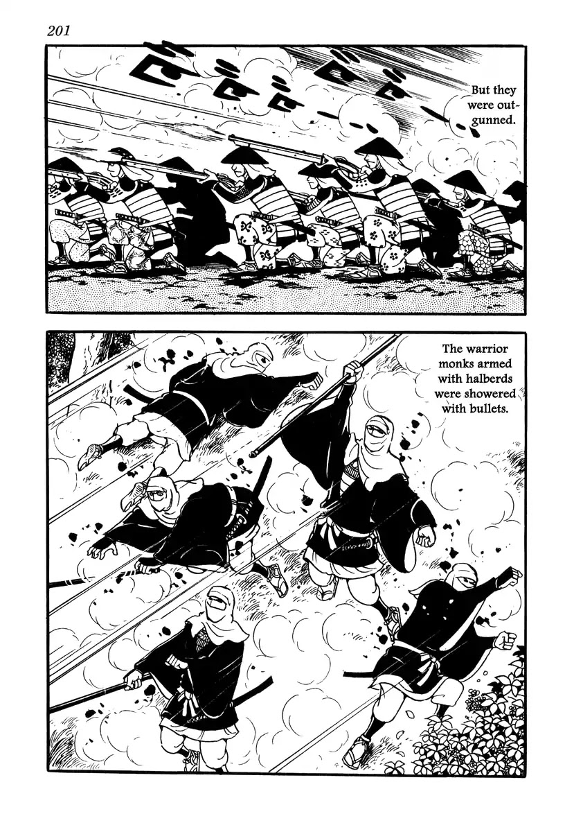 Takeda Shingen (YOKOYAMA Mitsuteru) Chapter 78 page 17 - Chapter 78: The Ruination of Mt. Ei