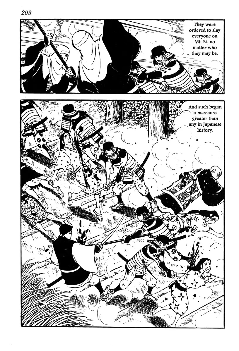 Takeda Shingen (YOKOYAMA Mitsuteru) Chapter 78 page 19 - Chapter 78: The Ruination of Mt. Ei